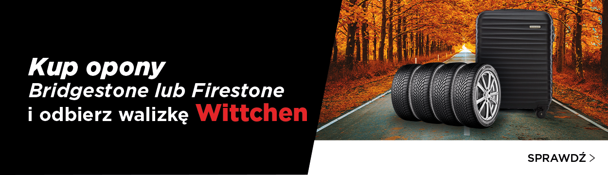 Kup opony i otrzymaj walizkę Wittchen