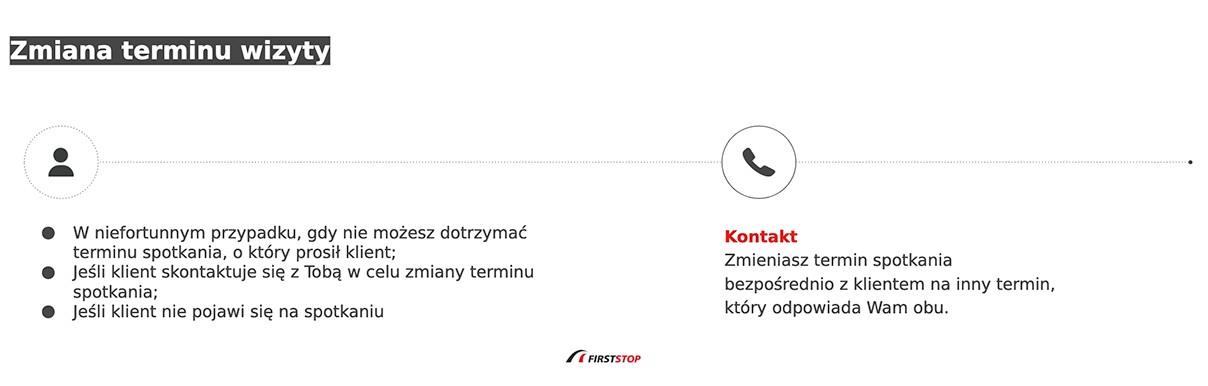 Zmiana terminu wizyty